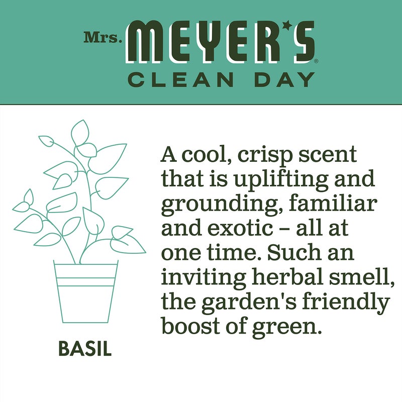 MRS. MEYER'S CLEAN D أوراق مجفف السيدة ماير كلين داي تعمل على تنعيم النسيج وتقلل من القسوة الساكنة، تركيبة خالية من رائحة الريحان، عدد 80 - Image 3